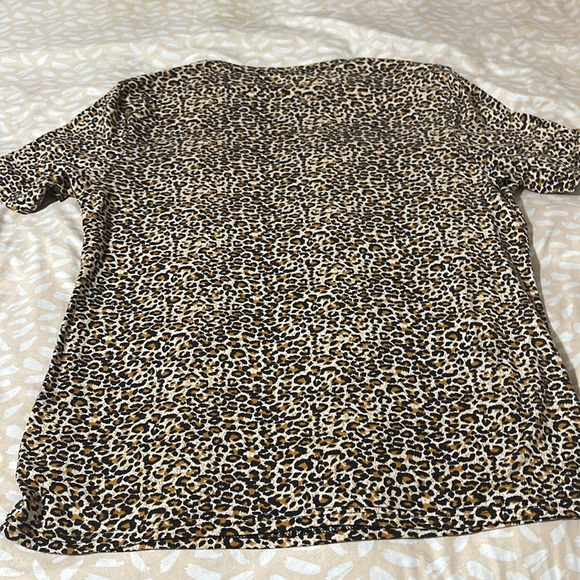 Cheetah Print Allegra K T-shirt - Picture 3 of 3